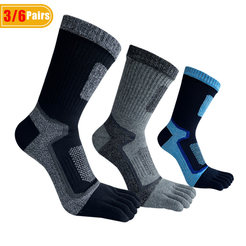 3/6 Pairs Man Sport Toe Short  - огляд і ціна Sock Garter Men