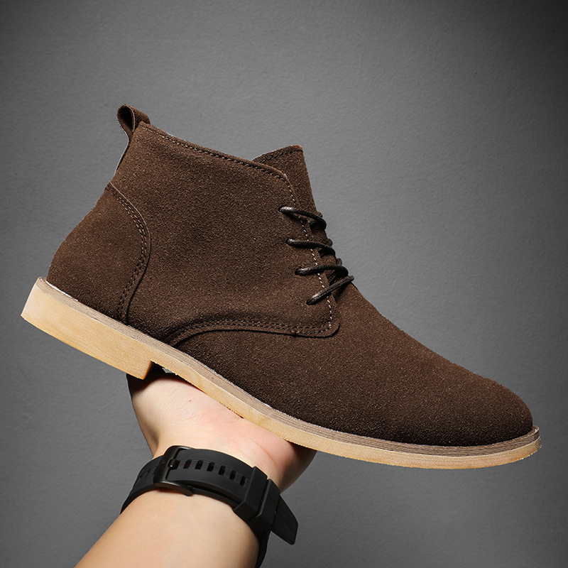 British Style Brown Chelsea Bo - огляд і ціна Men Formal Wear With Boots