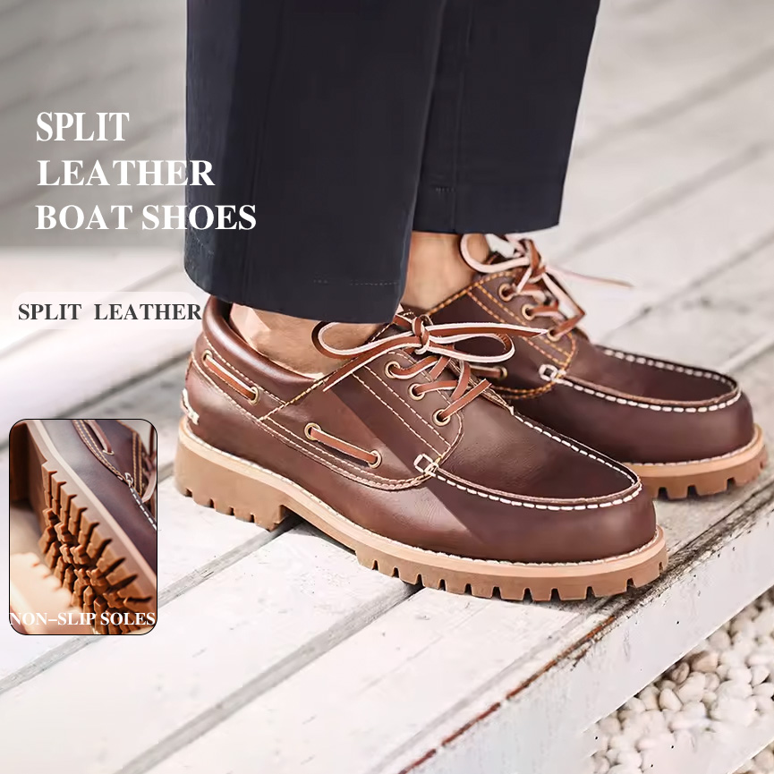 Maden Men's Vintage Boat Shoes - огляд і ціна Men Formal Wear With Boots
