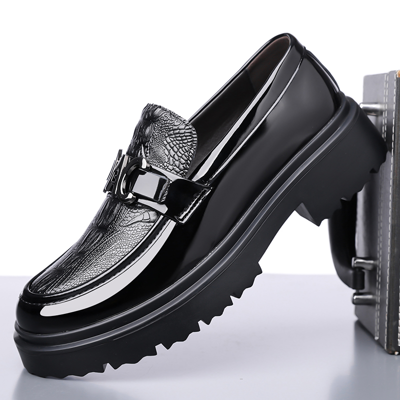 Men Leather Shoes Spring Briti - огляд і ціна Formal Men Daily Wear Footwear