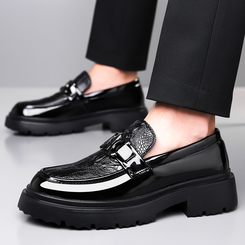 Men Leather Shoes Spring Briti - огляд і ціна Formal Men Daily Wear Footwear
