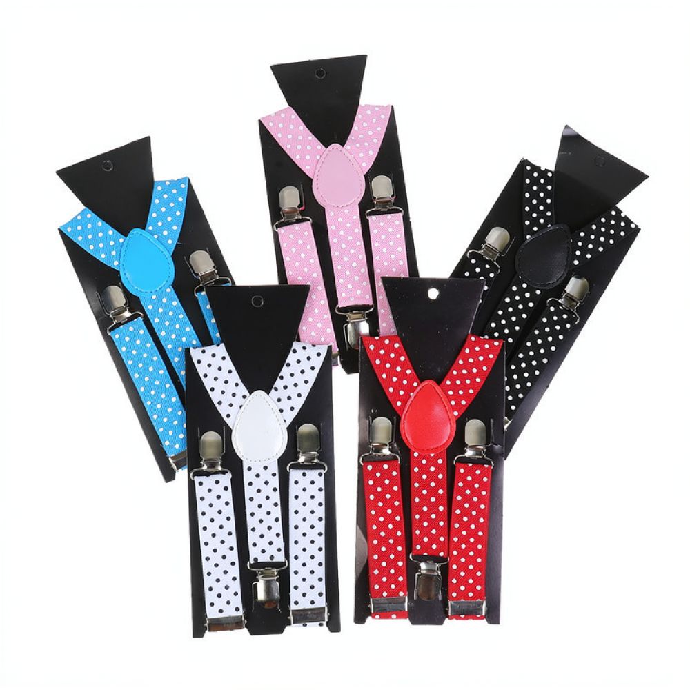 Stylish Polka Dot Elastic Susp - огляд і ціна Men'S Formal Wear With Suspenders