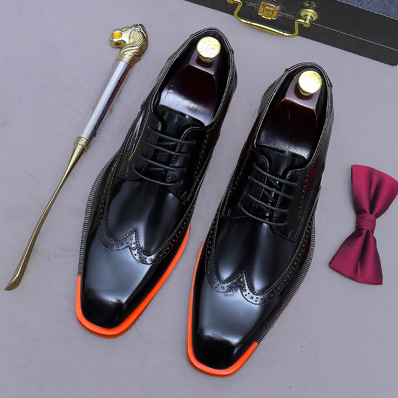 Men's Genuine Leather Oxfords  - огляд і ціна Formal Men Daily Wear Footwear