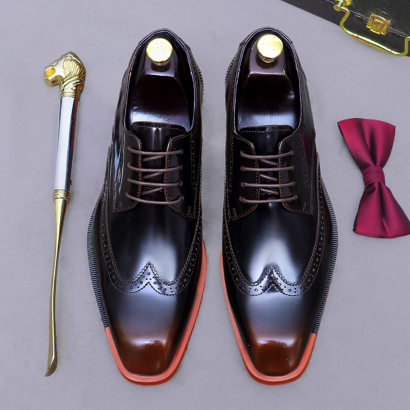 Men's Genuine Leather Oxfords  - огляд і ціна Formal Men Daily Wear Footwear