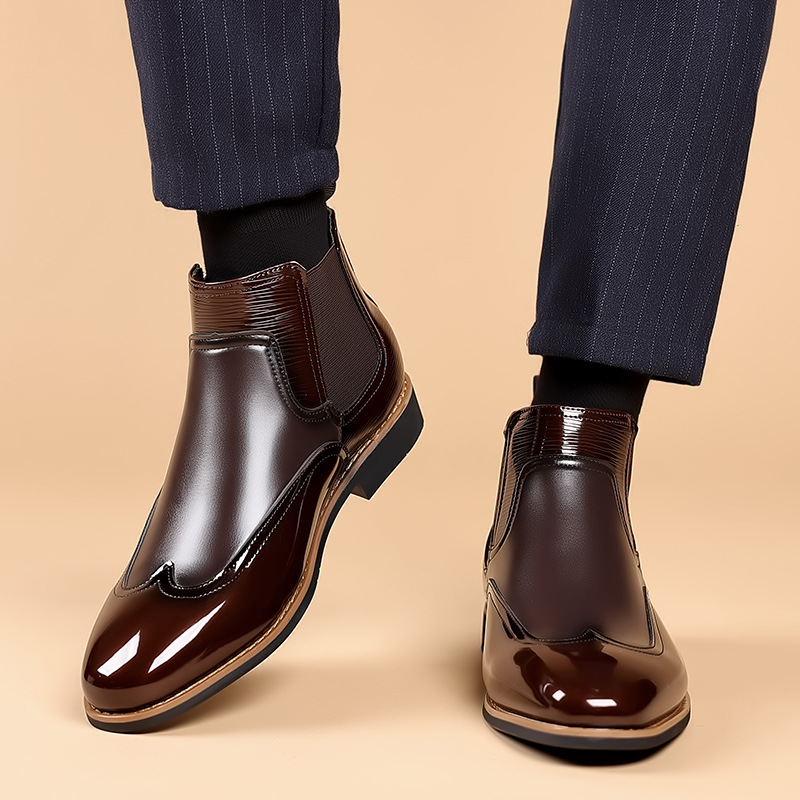 Chelsea Boots for Men Luxury R - огляд і ціна Men Formal Wear With Boots