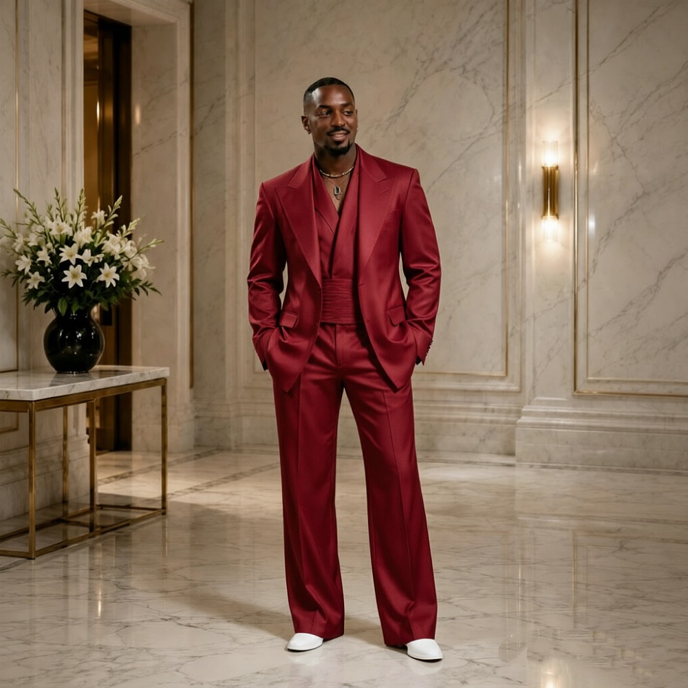 Modern Slim Fit Wedding Tuxedo - огляд і ціна Men Formal Wear Modern